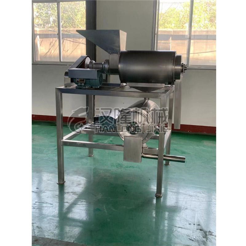 Dual-channel pulping machine