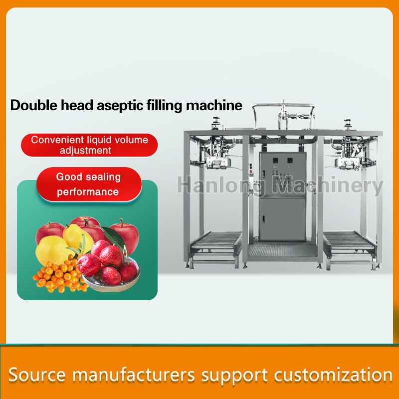 Double-head aseptic filling machine