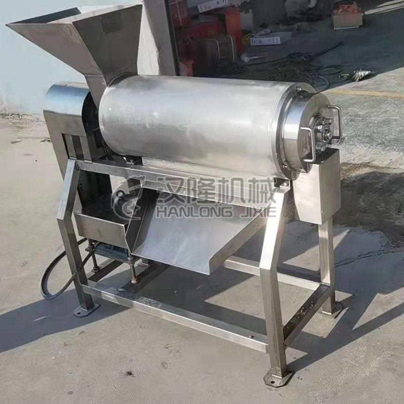Single-channel pulping machine
