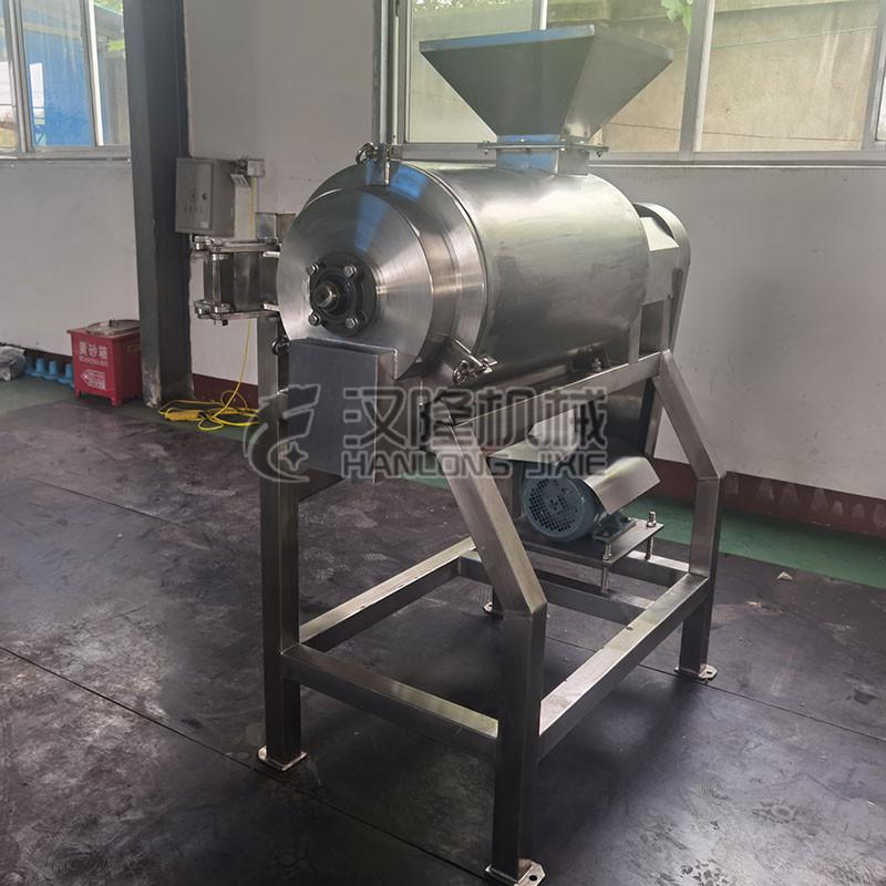 Single-channel pulping machine