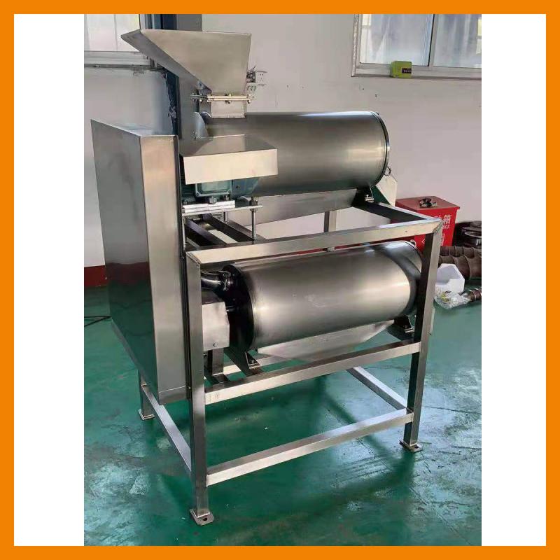 Stoning and pulping machine