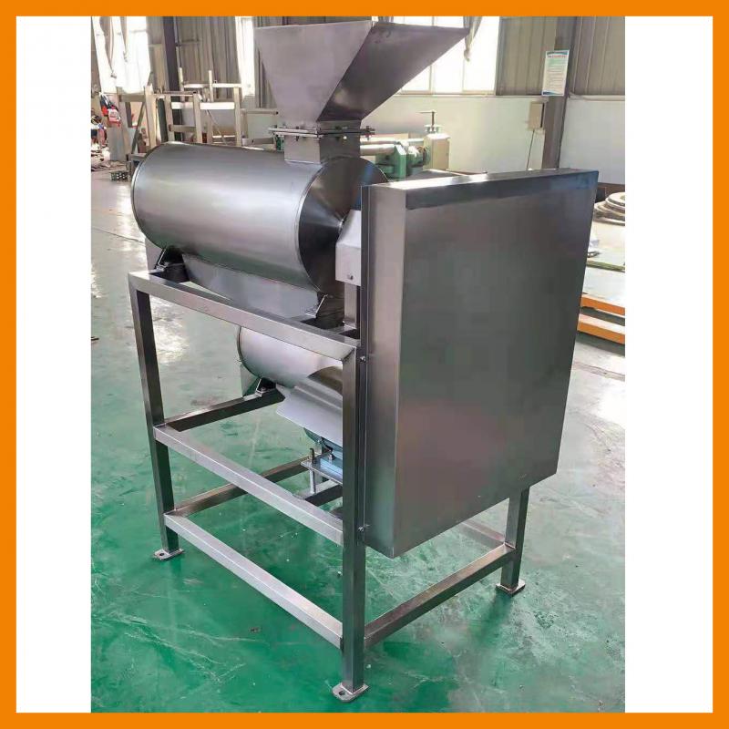 Stoning and pulping machine