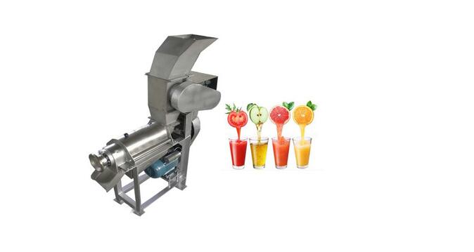 Industrial fruit juicer machine